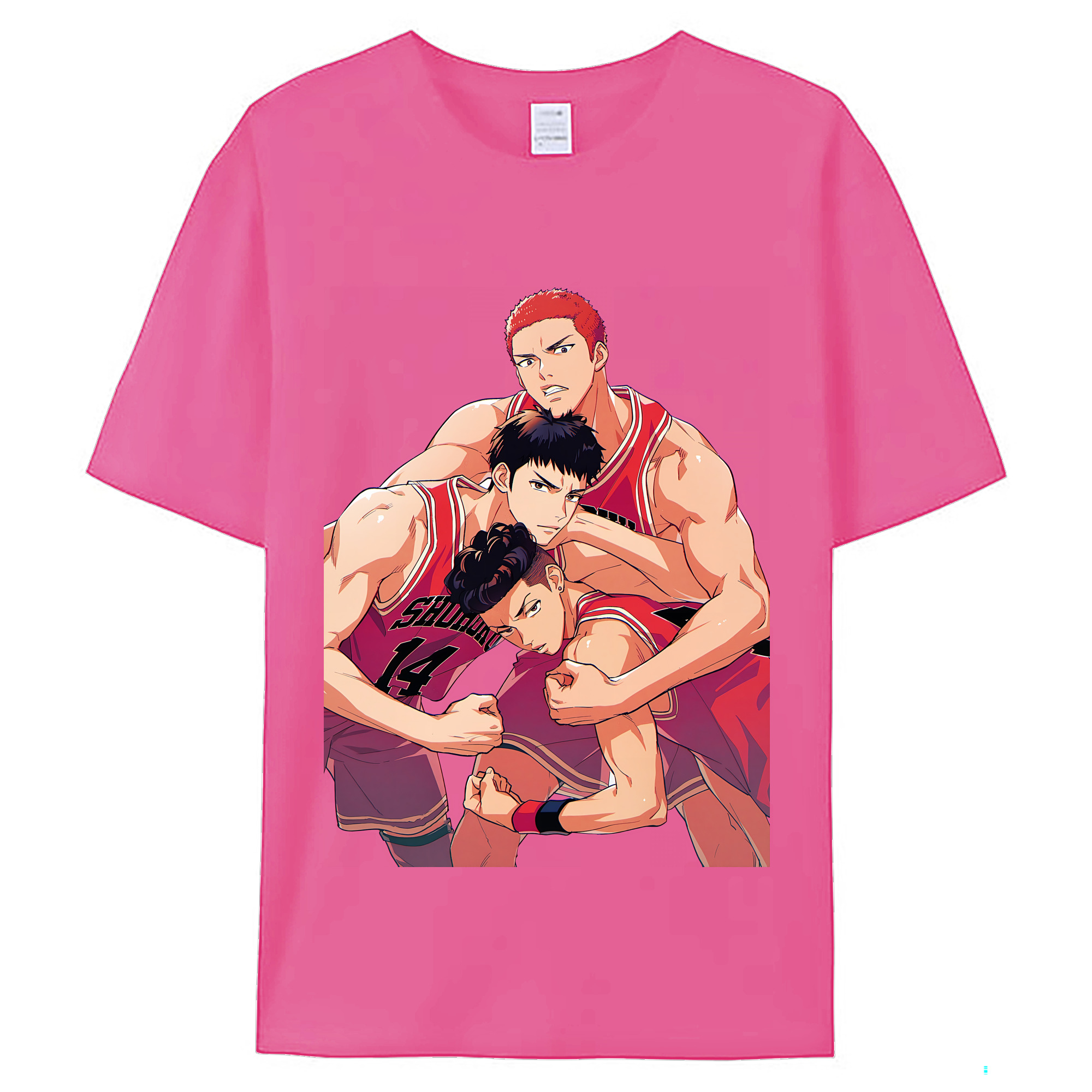 （画像用） SLAM DUNK／スラムダンク レディースカジュアルプリントTシャツ（綿100％）